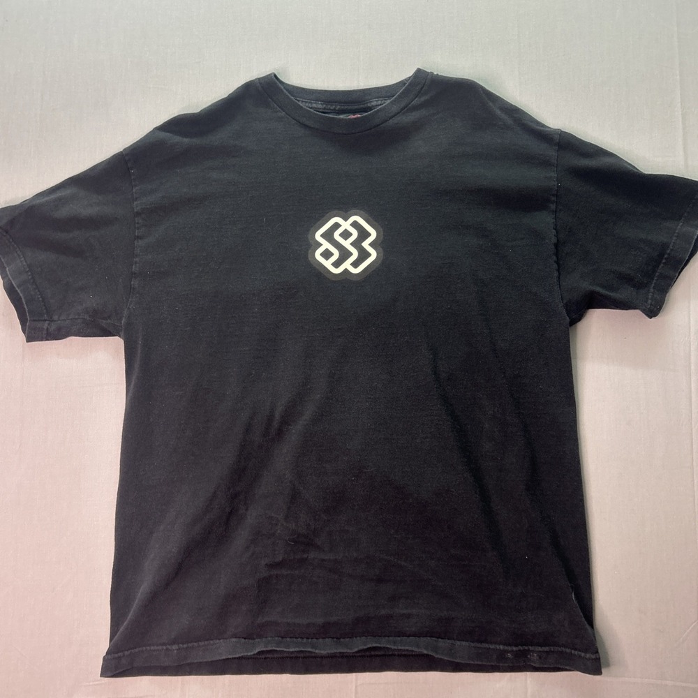Vintage Special Blend Snowboard T Shirt XL Black Fade 90s Y2K Skate Tee